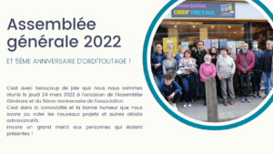 Assemblée générale 2022 artivle